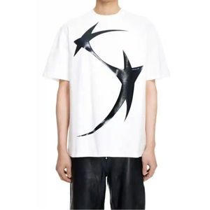 MUGLER × H&M ~Printed Logo Star
Motif Graphic Tee (NWT)